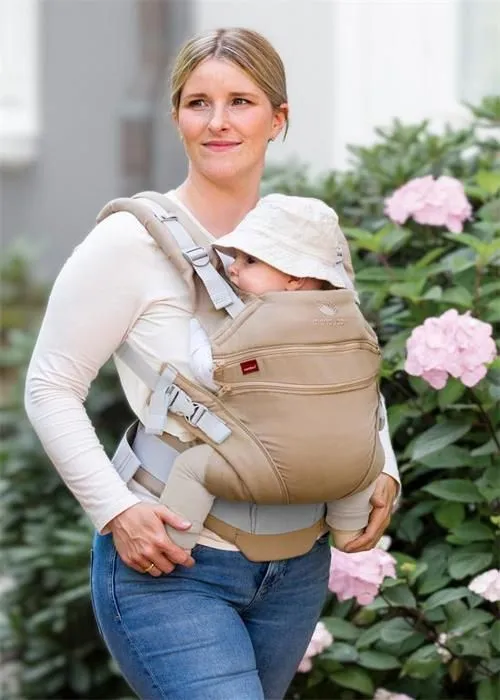 Porte-bébé Manduca XT Coton Nougat-5