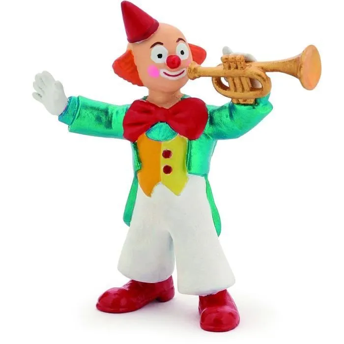 Figurine Clown PAPO LE MONDE ENCHANTE - Mixte - À partir de 3 ans-0