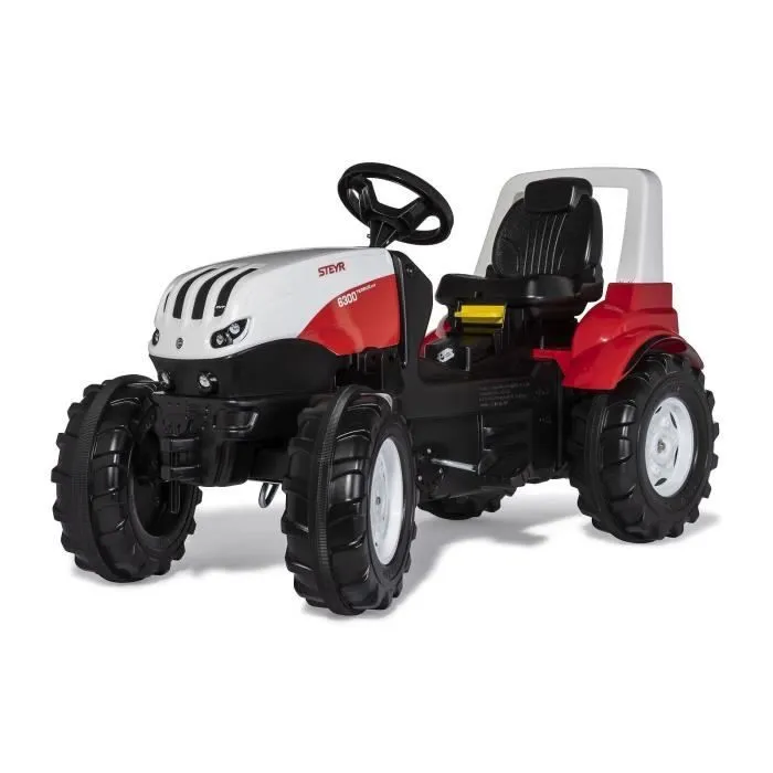 Jeux de voiture - Farmtrac Steyr 6300 Terrus Cvt Rolly Toys-0