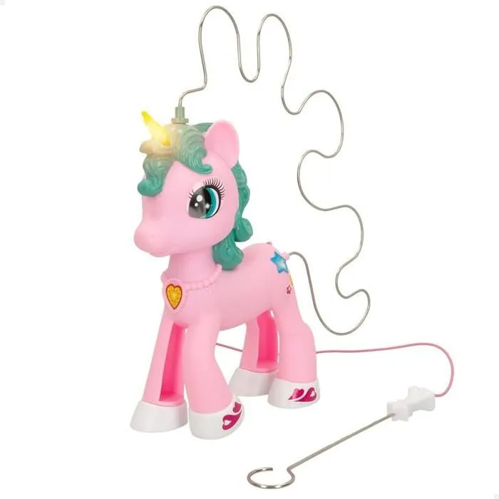 Labyrinthe électronique licorne COLORBABY avec jeu de société lumière et sons-0