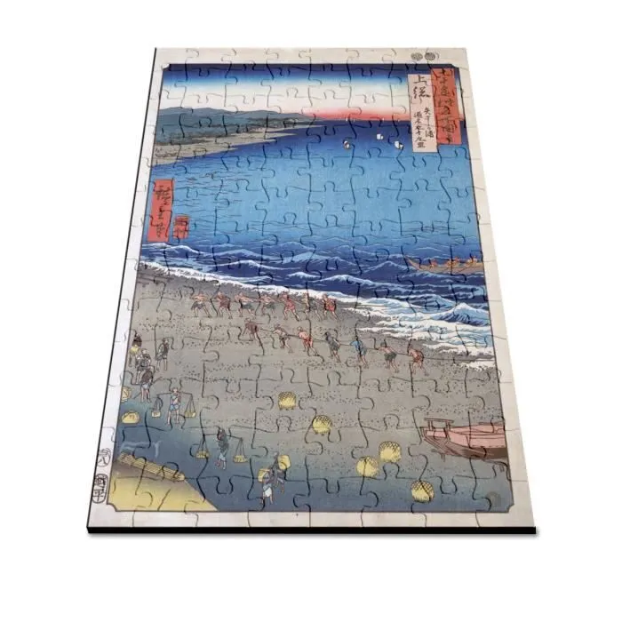 Puzzle Classique - FABULOUS - Estampe Japonaise 16 la Plage - 100 Pièces - Intérieur - Adulte-2
