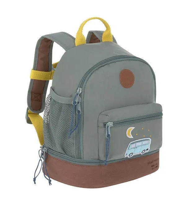 Sac à dos - Lässig - Adventure Mini Backpack - Vert Marron - 25x26x15 cm - Enfant-0