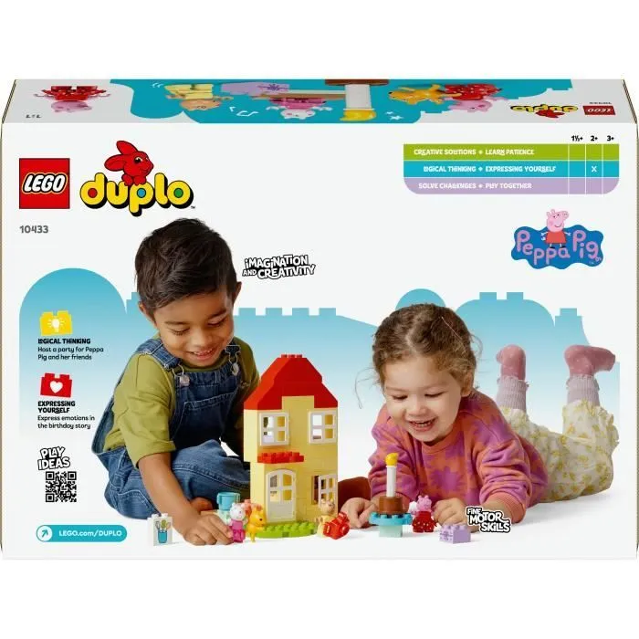 LEGO® DUPLO® 10433 La fête d’anniversaire chez Peppa Pig - Jouet à Construire dès 2 Ans-5