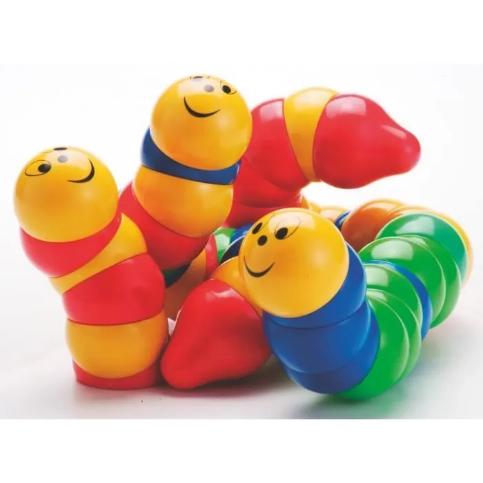 Jeu de construction Bruco La Chenille Set de 36 pièces - Ludus Multicolore - Assort.-0