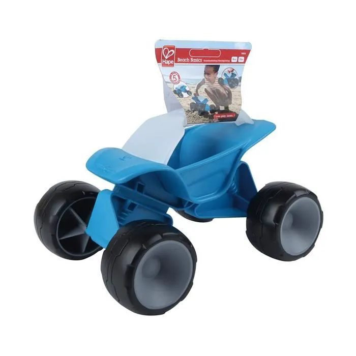 Jouet de Plage - Hape International - E4087 - Buggy robuste - 4 roues - Pour enfants 24 mois+-0