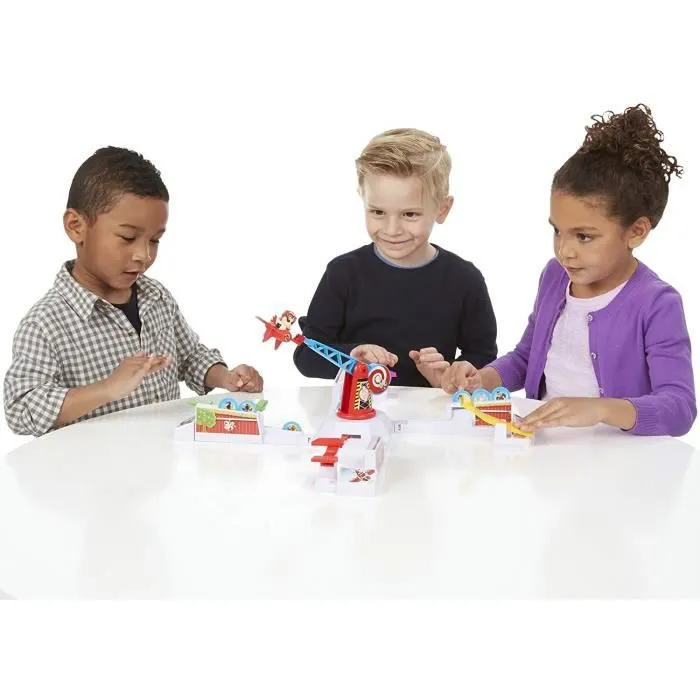 Jeu de société - HASBRO - Looping Louie Préscolaire - Jeu d’action et réflexe - Blanc - Mixte - 30 min-3