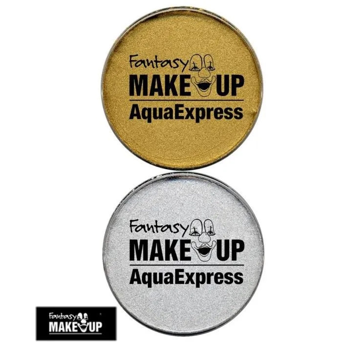 Fard à l'eau - FANTASY MAKE UP - Aqua Express - Noir - Intérieur - 15 g-0