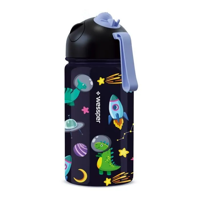 Biberon pour enfants - WESSPER - ACTIVEMAX KIDS - Acier inoxydable - 0,41 L - Sans BPA-1
