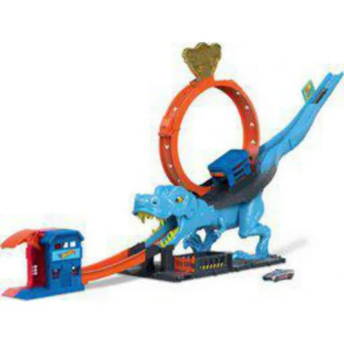 Circuit miniature L'Attaque du T-REX Hot Wheels voiture miniature-0