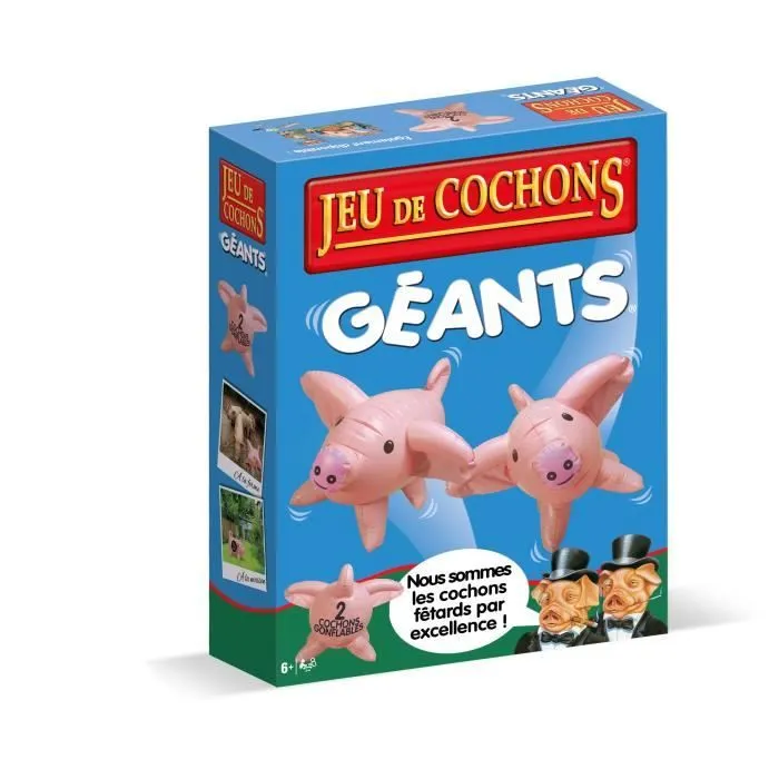 JEU DE COCHONS GEANTS - Jeu de plateau - WINNING MOVES-0