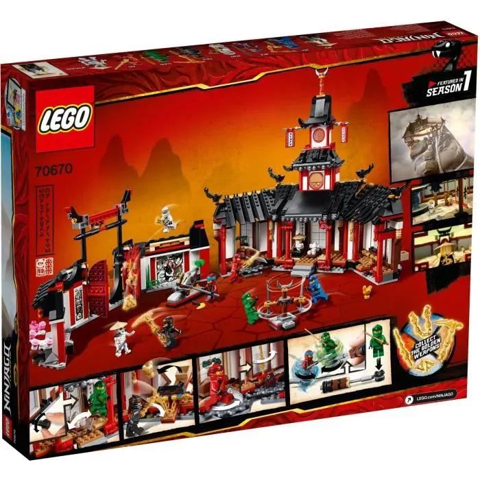 Lego 70670 Le Monastère de Spinjitzu-1