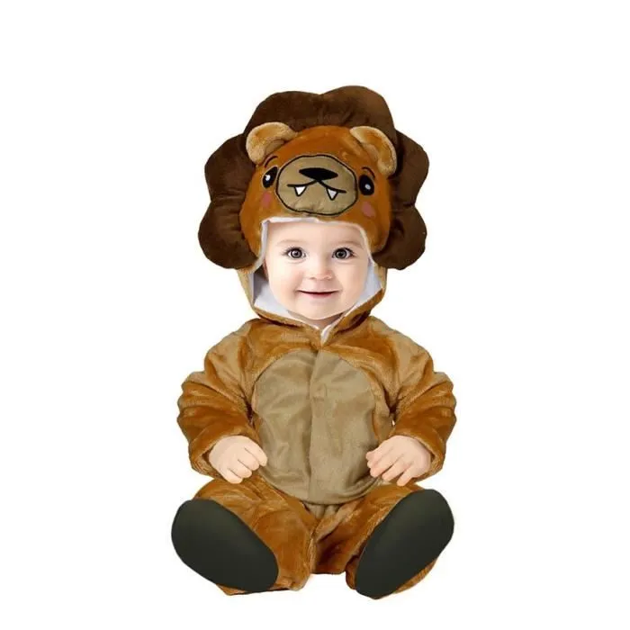 Guirca Déguisement de lion avec capuche pour bébé (18-24 mois)-0