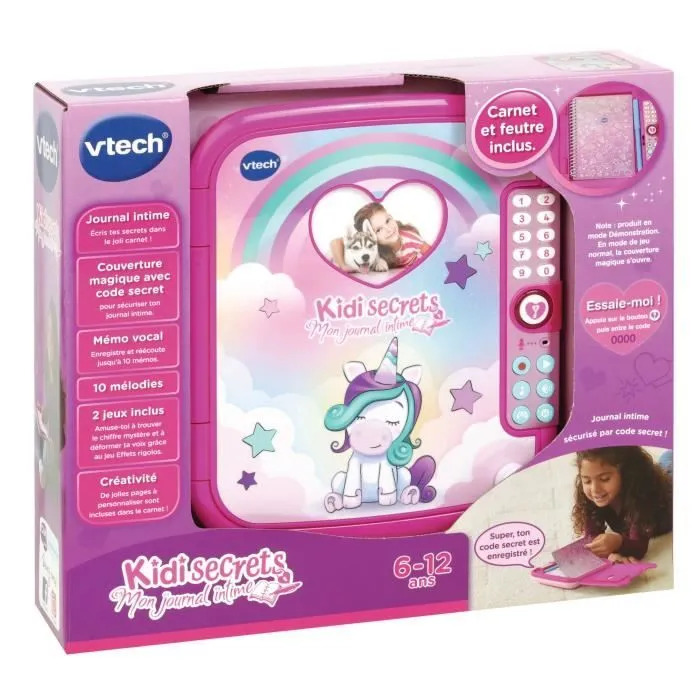 VTECH - Kidisecrets - Mon Journal Intime Magique Rose-4