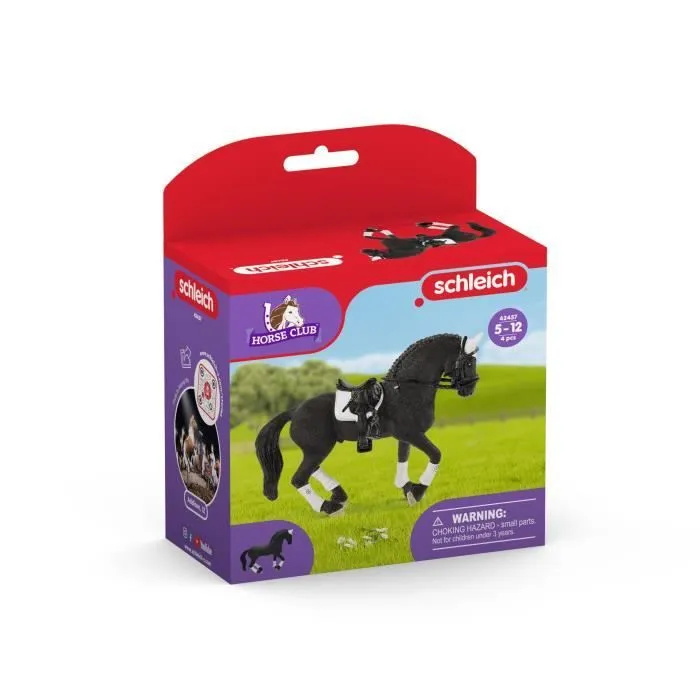Etalon Frison concours équestre - SCHLEICH - 42457-2