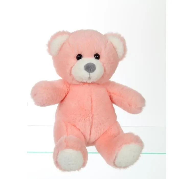 Gipsy Toys - Ours Trendy - L'Ours en Peluche à Câliner - 15 cm - Rose Poudré-0
