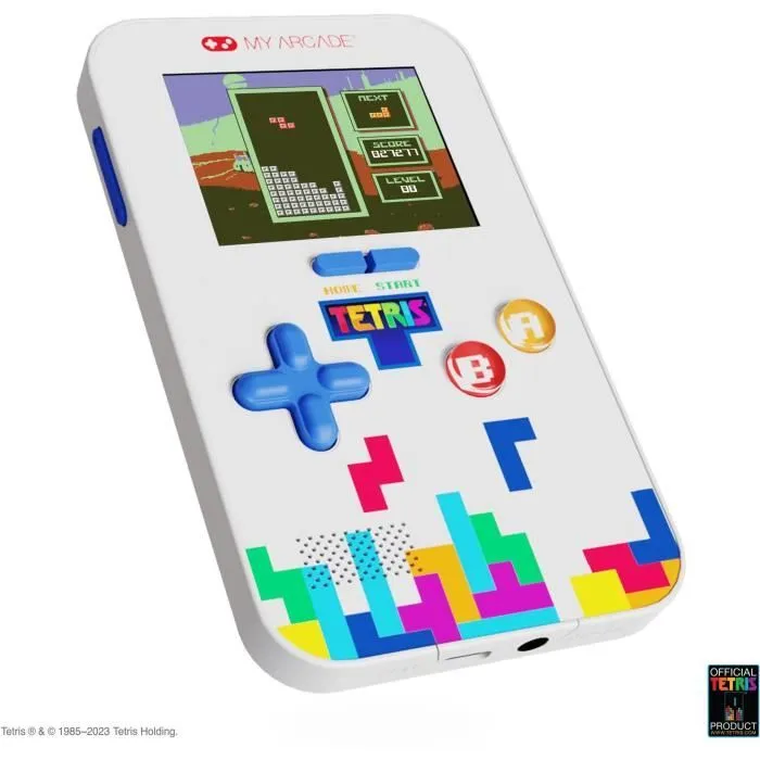 Console rétrogaming - My Arcade - Go Gamer Classic Portable Tetris - Jeu rétrogaming - Ecran 6cm Haute Résolution (+300 jeux inclus)-3