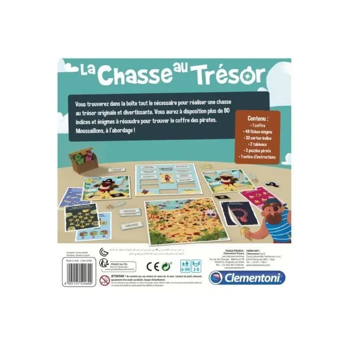 Clementoni - La chasse au trésor-2