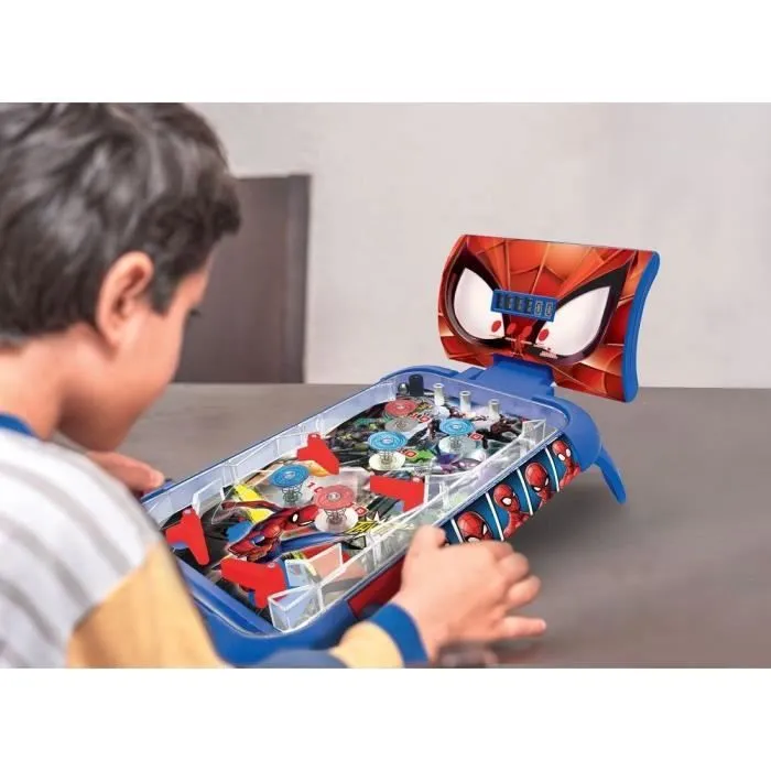 Flipper Électronique Spider-Man - LEXIBOOK - Effets lumineux et sonores-4