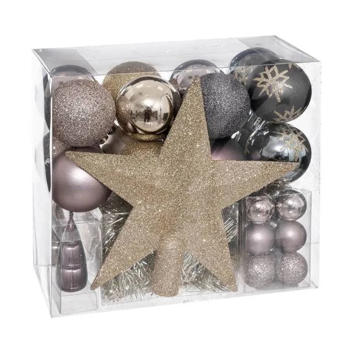 Kit de sapin "Ballet enchanté" 44 pièces gris Feeric lights & christmas-0