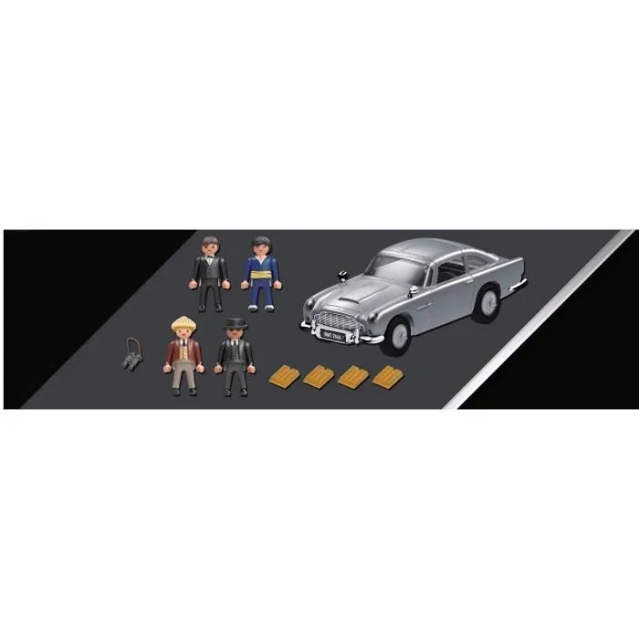 PLAYMOBIL 70578 James Bond Aston Martin DB5, Goldfinger, Classic cars, Adulte, Voiture de collection-7
