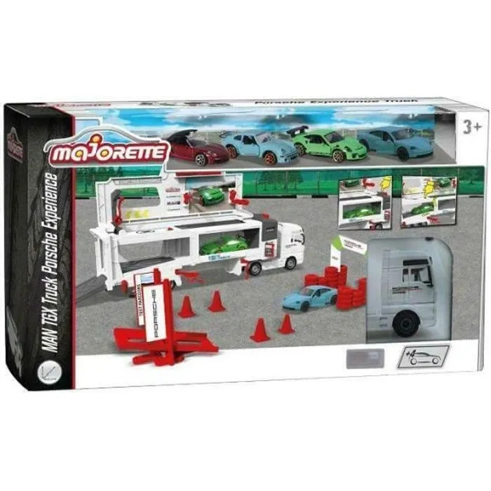 Véhicule miniature - Porsche - Camion man TGX - Blanc - Pour enfant de 3 ans et plus-0