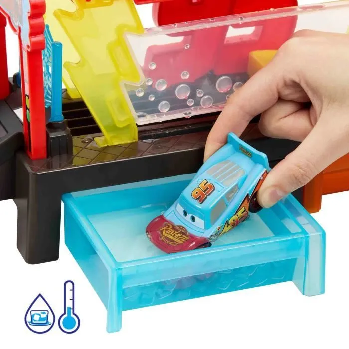 Disney Pixar-Station De Lavage Cars Color Changers-Coffret - 4 ans+- JBM70-1
