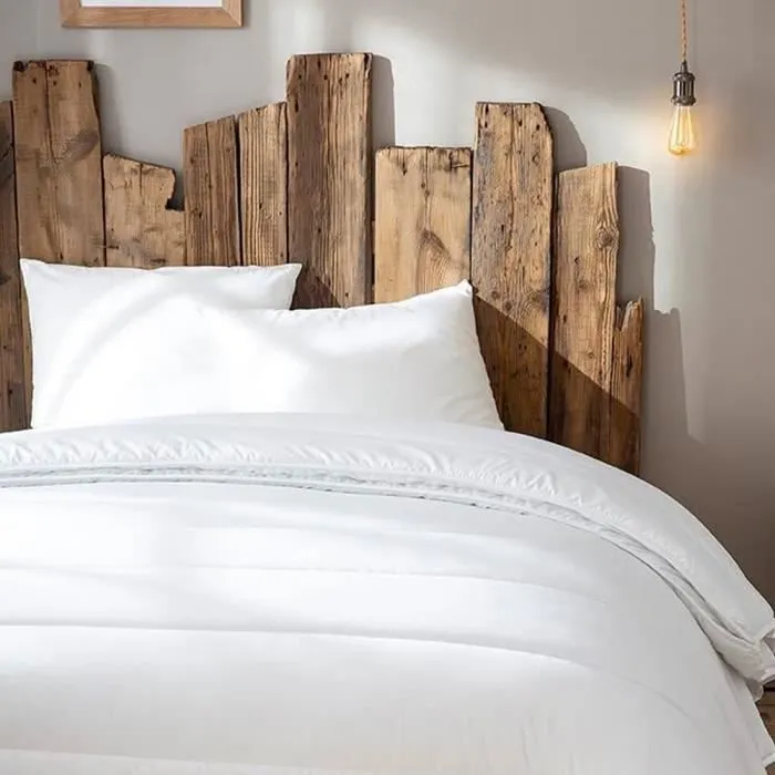 Couette 4 saisons - ABEIL - Blanc - 220x240 - 500g/m² - Polyester Cyclafill-3