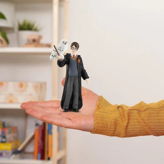 Figurine Harry et Hedwige, Harry Potter, pour enfants dès 6 ans, Schleich 42633 Harry Potter, Univers WIZARDING WORLD-3