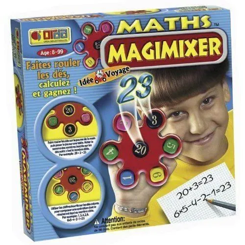 Jeu Educatif - BSM - Orda - Magichiffres - A partir de 8 ans - Mixte - Rouge-0