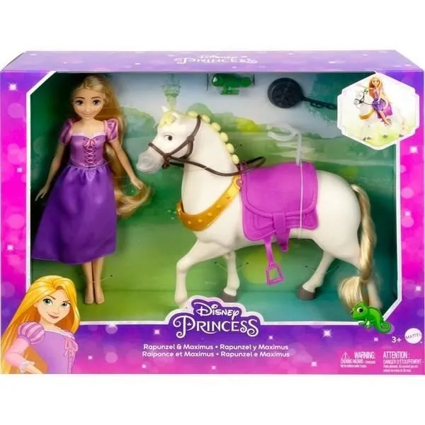 Disney-Princesses Disney-Raiponce et Maximus-Coffret HLW23-3
