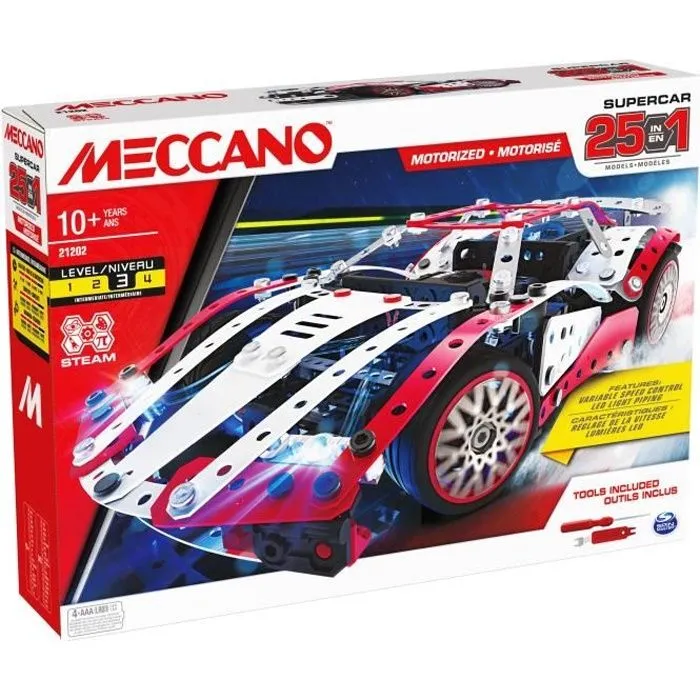 MECCANO - Supercar 25 modèles motorisés-0