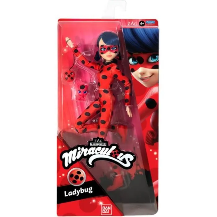 Miraculous Ladybug - Poupée mannequin 26 cm : Ladybug - BANDAI-3