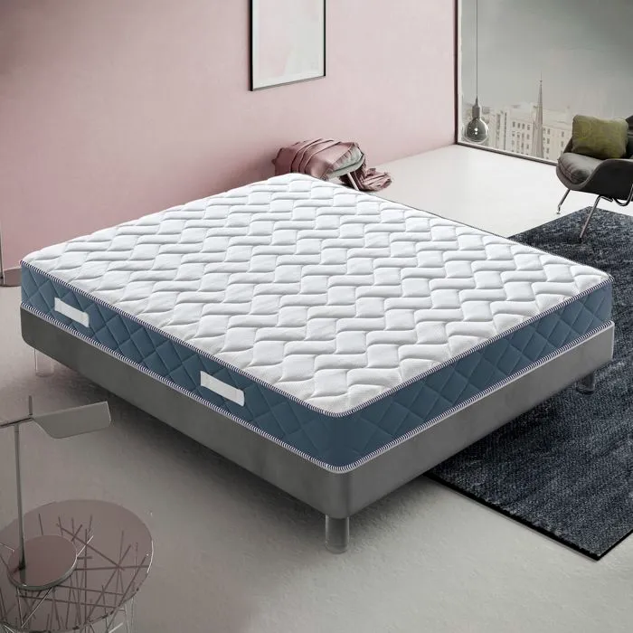 Matelas 120x190 cm à mémoire de forme 11 zones différenciées 21cm de hauteur modèle Olympe-0