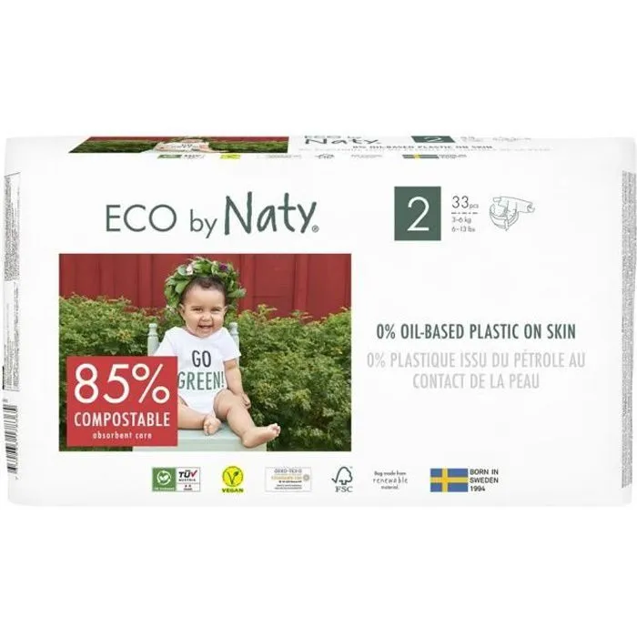 NATY Couches culottes écologiques T2x33 couches-0