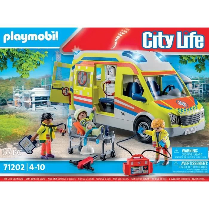 Playmobil - Ambulance avec secouristes