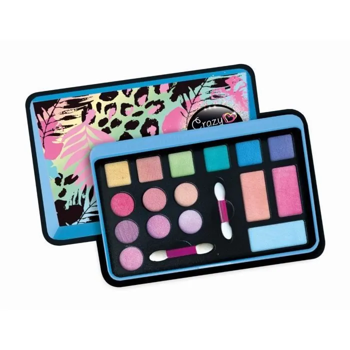 Palette de maquillage Be a Rocker - CLEMENTONI - Crazy Chic - Gloss, fards à paupières et blush-1