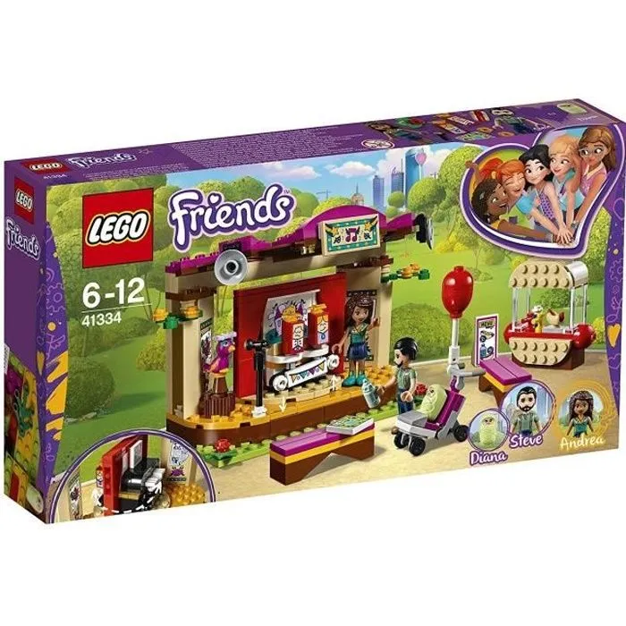 LEGO® Friends 41334 La scène de spectacle d'Andréa-0
