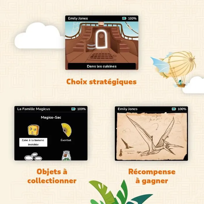 Console éducative - Lunii - Pack baladeur audio FLAM + coque antichocs de protection Jaune - boîte à histoires - dès 7 ans-3