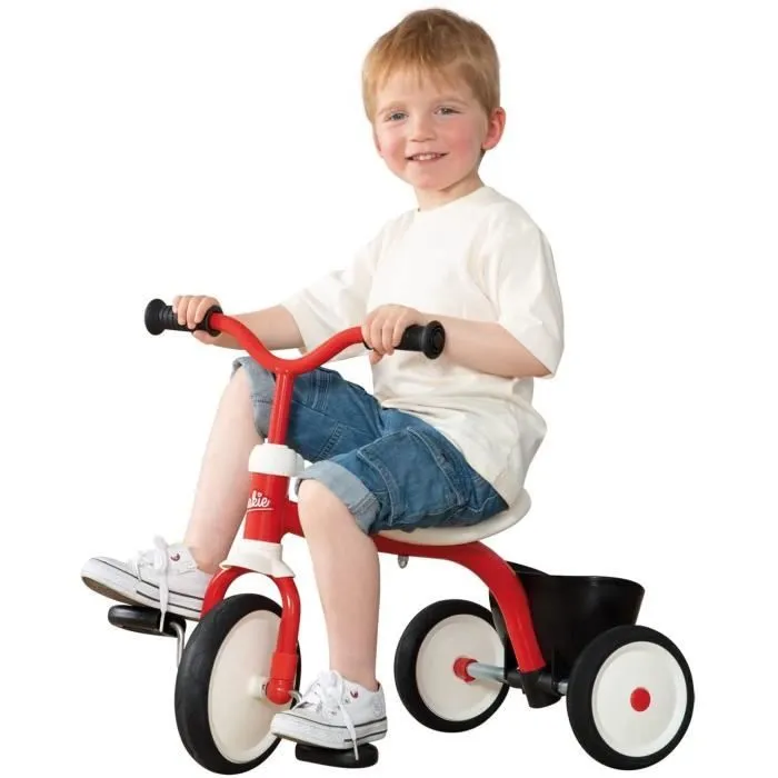 Tricycle - Smoby - Rookie - Cadre et guidon en métal - Confortable et robuste-3