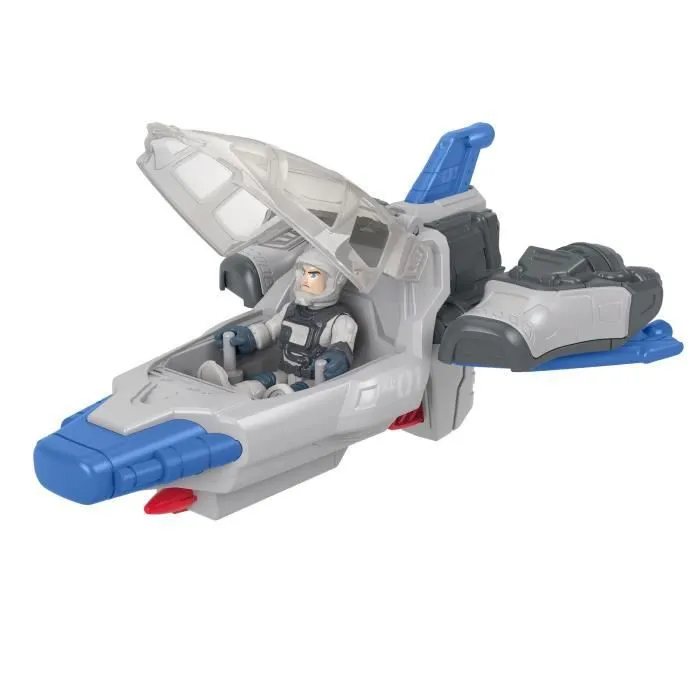 Figurine d'action - FISHER PRICE - Disney Pixar Buzz l'Eclair - Buzz et son vaisseau - Mixte - Dès 3 ans-1
