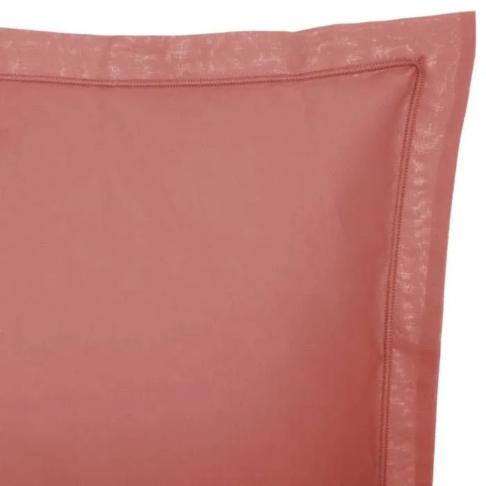 Taie d'oreiller - Rose Blush - 50x70cm - 100% coton - Lavable à 60° - Certifié OEKO-TEX-3