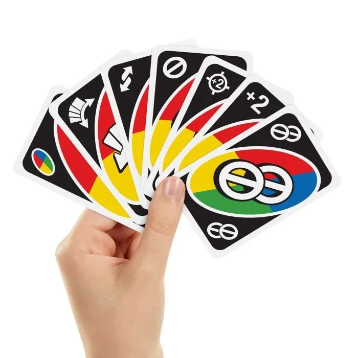 Mattel Games - Uno All Wild - Jeu de Cartes Famille - Dès 7 ans-3