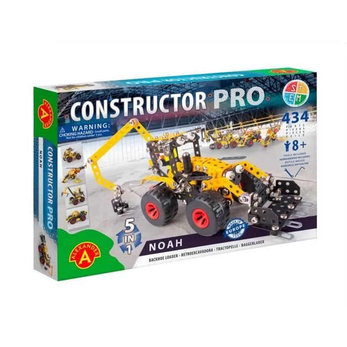 Jeu de construction Alexander Toys Constructor PRO - Noah - 434pcs-0