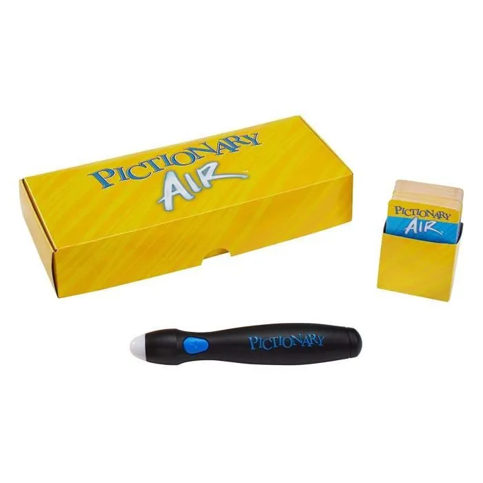 Mattel Games - Pictionary Air - Jeu de société et de dessin - 2 équipes - 8 ans et +-3