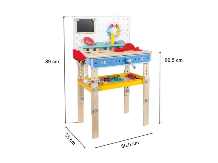 Atelier de Bricolage Créatif - Parfait pour les Petits Constructeurs + Camion Toupie Gratuit!-3