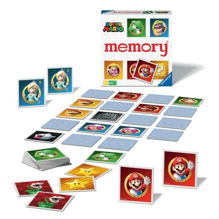 Memory Super Mario Ravensburger - Jeu Educatif pour Enfant à partir de 3 ans-1