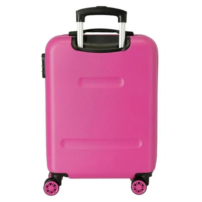 Valise enfant - Roll Road - Little Princess - 55 x 38 x 20 cm - Blanc - 4 roues-1