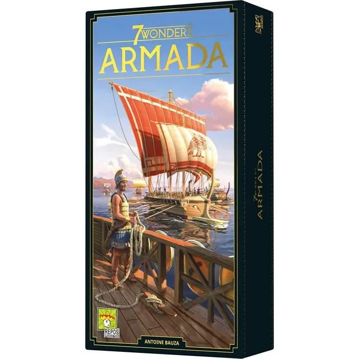 Repos Production - 7 Wonders - Extension Armada - Nouvelle version 2020 - Jeu de société - À partir de 10 ans - 3 à 7 joueurs-3