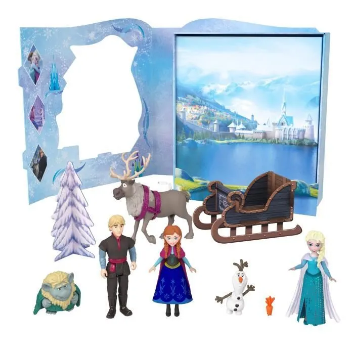 Princesse Disney - Reine Des Neiges - Coffret Histoire La Reine Des Neiges - Mini Univers - 3 Ans Et +-0