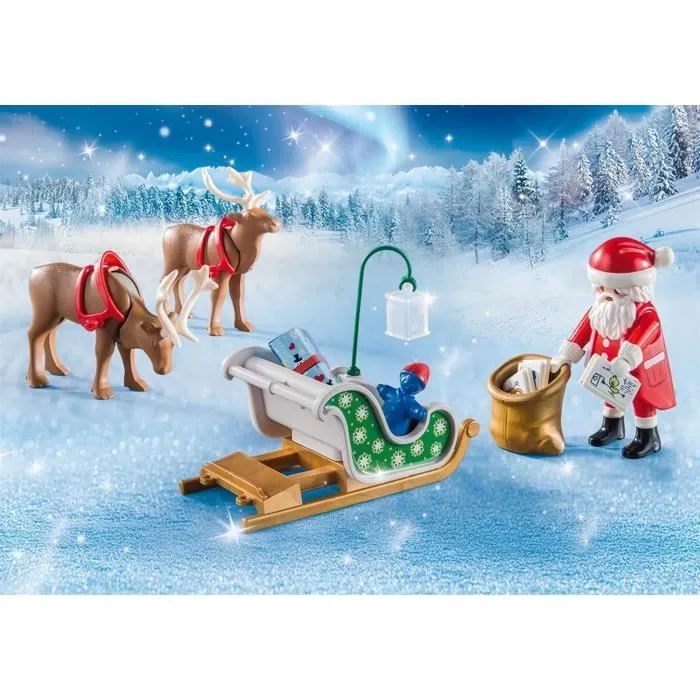 PLAYMOBIL - Traineau du Père Noël - Mixte - A partir de 4 ans - 23 pièces-3